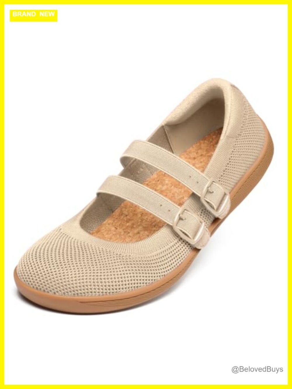 Barefoot Mary Jane Flats Wide Toe Box Zero Drop Women's Shoes